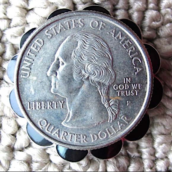 Sterling Silver Zuni SunFace Medallion Pendant Pin - Picture 8 of 8